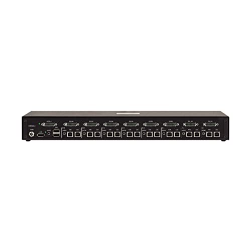 Image of Tripp Lite Secure KVM Switch 8-Port DVI, United States Government NIAP-Certified PP4.0 Security, Common Access Card (CAC) Port, 2K @ 60Hz Quality, TAA Compliant, 3-Year Warranty (B002-DV1AC8-N4)