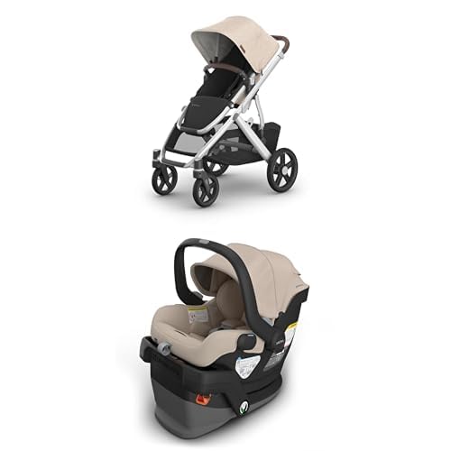New Title:  UPPAbaby Vista V3 Stroller + Mesa V3 Car Seat Travel System Combo – Toddler Seat, Bumper Bar, Bug and Rain Shields, Car Seat Base, and Infant Insert Included – Declan (Oat Mélange)