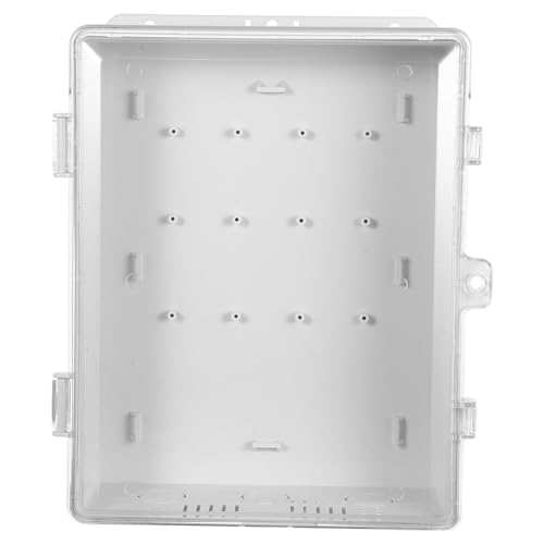 LIFKOME 防水配電箱 透明蓋付き 耐候性プラスチック製 電気パネルケース