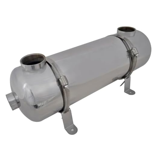 Vidaxl Intercambiador Calor Calentador Piscina 60 Kw Calefactor Agua Jacuzzi