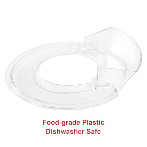 Pouring-Shield-for-KitchenAid-6-Quart-Splash-Guard-with-Removable-Pouring-Chute-for-KitchenAid-55-7-Quart-Bowl-Lift-Stand-Mixer Pouring Shield for KitchenAid 6 Quart Splash Guard with Removable Pouring Chute for KitchenAid 55 7 Quart Bowl Lift Stand Mixer