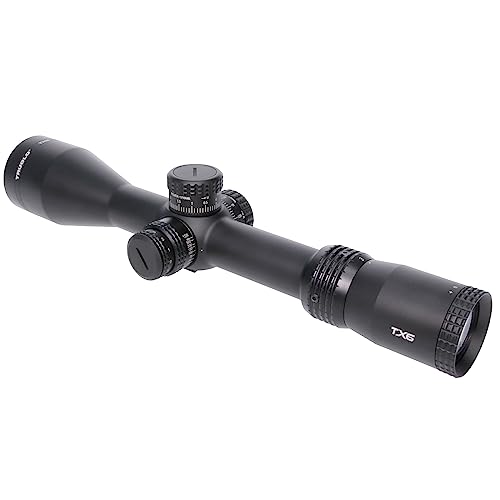 Image of TRUGLO TX6 FFP Tactical Hunting Shooting Durable Waterproof Fogproof Shock Resistant One-Piece 30mm Aluminum Tube Illuminated MRAD Mil-Dot Reticle Riflescope | 3 inch Sunshade Included