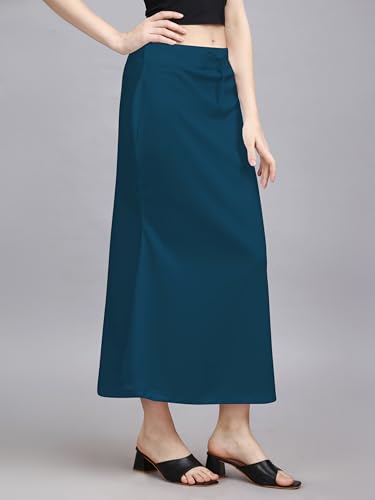 Image of Toochki Stretchable Saree Shapewear Petticoat for Women, Blended Cotton,Petticoat,Skirts for Women,Shape Wear Dress for Saree