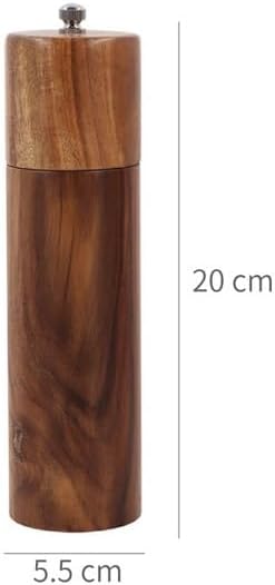 Salt and pepper grinder set, Adjustable Seasoning Bottle Pepper Sesame Grinding, Suitable for Home Kitchen, Restaurant, Outdoor Gathering or Salt Grinder