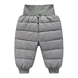 ☀ Schneehose für Baby Jungen und Mädchen 9-12 Monate,1-7 Jahre. Perfekt zum Snowboarden, Skifahren, für Outdoor-Aktivitäten, zum täglichen Tragen und Einkaufen usw.