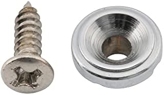 Musiclily Pro Steel Vintage Round Telecaster String Guide Retainer Tree for Tele Style Electric Guitar, Chrome