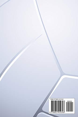 X Journal: A Monogrammed X Initial Capital Letter Volleyball Sports Notebook For Writing And Notes: