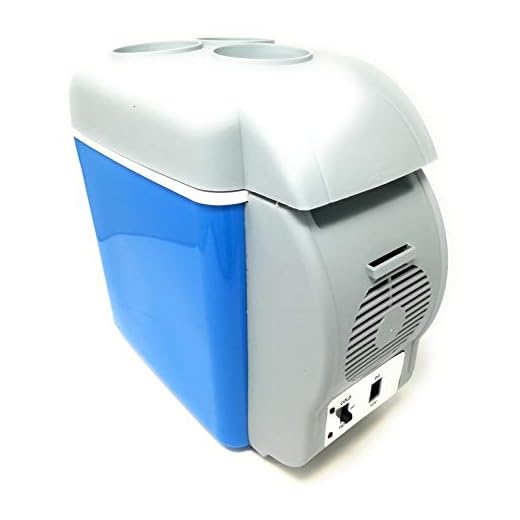 TEMPO DI SALDI Mini Frigo Portatile Da Viaggio Per Auto Camper 6 L Caldo E Freddo Con Cavo 12V