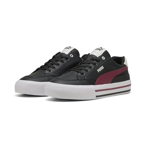 Recopilación de Talla 28 los mejores 10. 41 Puma, Tenis Casuales Court Classic Vulc, Unisex, Negro y Blanco, Talla 28