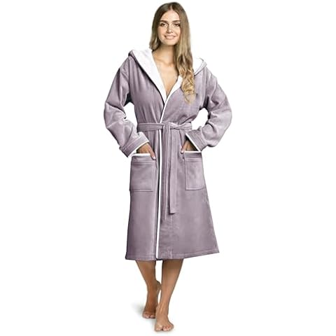 Peignoir Twinzen Femme Taupe Cover