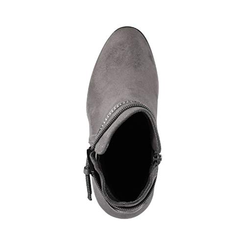 Elara Damen Stiefelette Ankle Boots Chunkyrayan 2018 C292-1-Grey-41