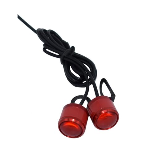 Stroboscope moto LED feux de jour DRL multicolores ampoule projecteur 12V étanche