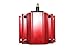 A-Team Performance - E-Core Ignition Coil Remote Billet Aluminum Male - E-Coil 50,000 Volts Red