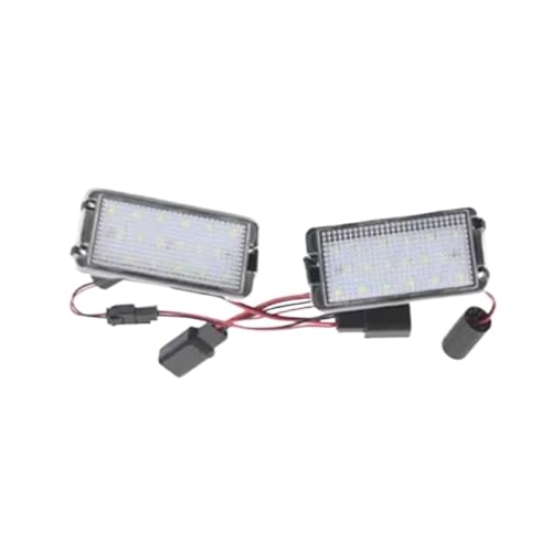 Luces de matrícula para Seat Arosa 1997-2004 kit de lámparas traseras 5P0943021