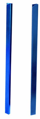 GBC 46008E - Canutillo para encuadernar a presión, 7 mm, 25 unidades, color azul