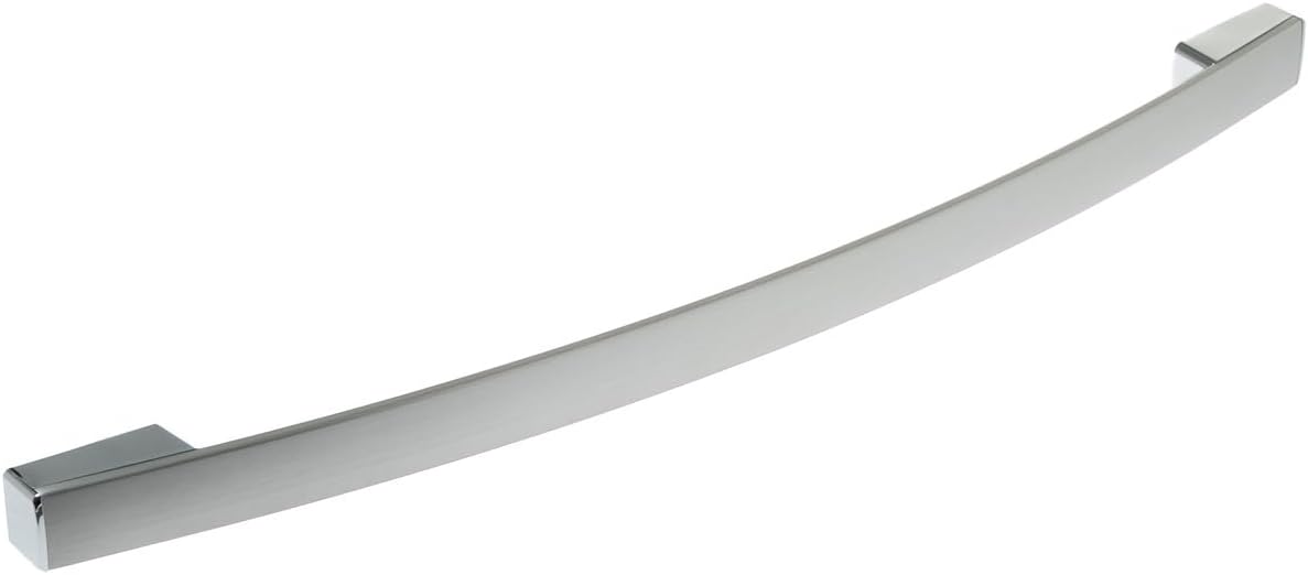 US-Based Supplier - WR12X37485 Stainless Steel Freezer Door Handle - NOT Universal - Compatible with GE Appliances Refrigerator - Replaces PD00074459 4975820 AP7018698 PS16554855 EAP16554855