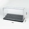 Acrylic Minifigure Display Case Stackable Action Figures Blocks Display Box, Clear Dustproof Display Case Box for Lego Lovers