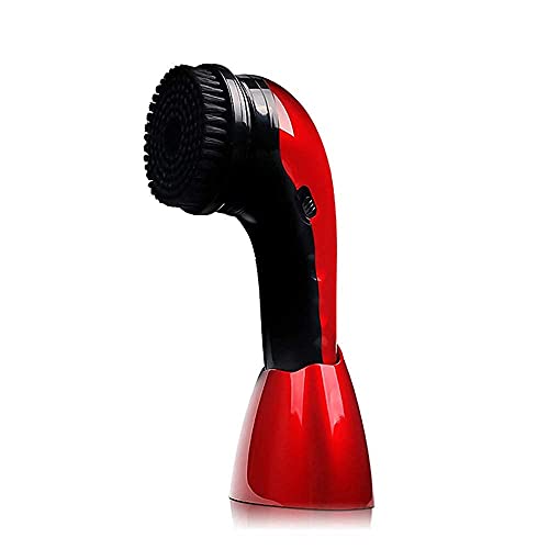 Samnuerly - Spazzolatrice Automatica per Scarpe - Spazzola Manuale per Scarpe, lucidascarpe di Ricarica Portatile/Due lucidatrici elettriche opzionali (Rosso 1#) (Rosso 1#)