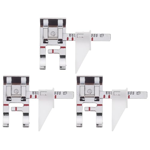 Kit de 3 Piezas de Pies Prensatelas Universales para Máquina de Coser