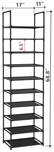 FIDUCIAL HOME 10 Tiers Shoe Rack additional view