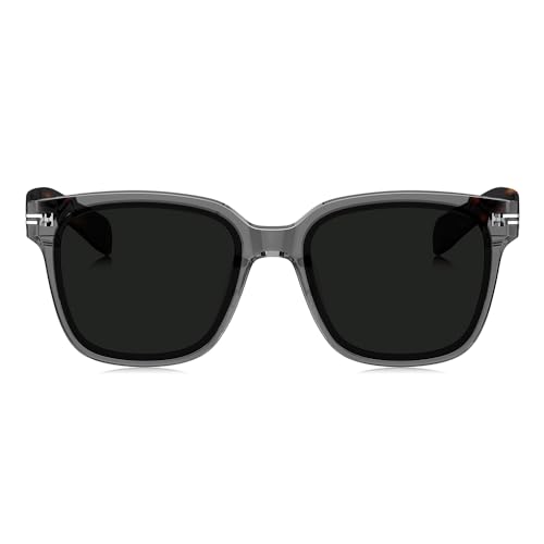 Image of BOLON Unisex Classic Square Polarized UV400 Sunglasses | Exclusive Eyewear Brand of EssilorLuxottica, Iconic Lightness Square Silhouettes from BOLON
