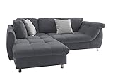 KUNDENSERVICE: Weitere Fragen zur Sofaecke? Stoffmuster? Kein Problem wir helfen Ihnen gern weiter. Bestellen Sie jetzt und genießen Sie den Feierabend auf dieser bequemen Eckschlafcouch.