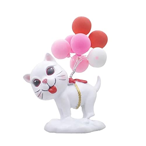 Figurines de chat de dessin animé ornement étagère chambre et intérieur de voiture
