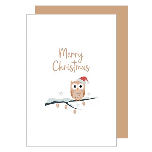 Edition Seidel Premium Christmas Card with Envelope. Double/Folding Card Greeting Merry Christmas Xm