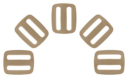 Country Brook Design 25-1 Inch Coyote Tan Plastic Triglide Slides