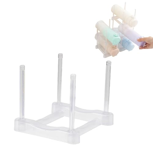 Generico Porta bottiglia d'acqua per armadio | Scaffale portaoggetti multistrato per ripiano da appoggio | Shaker Bottiglia Bottiglia di vino Coppa d'acqua Organizzatore di tazze isolate