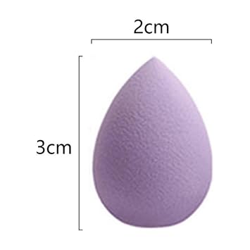 6 Pcs Mini Makeup Sponge Small Foundation Powder Concealer Highlight Eyeshadow Makeup Brushes Tools