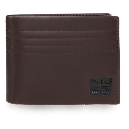 Pepe Jeans Hudson portefeuille horizontal homme petit format avec range carte amovible