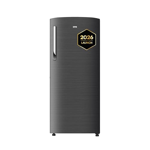 Image of IFB 222L 4 Star Advanced Inverter Direct-Cool Single Door Refrigerator with 30 Hrs Cooling Retention, XL Bottle Bin, Big Vegetable Box & 4 Year Super Warranty (2026, IFBDC-248DYOSE, Onyx Grey)