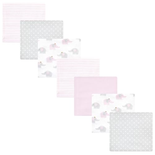 Image of Luvable Friends Little Treasure Flannel Receiving Blankets 7pk