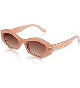 FEISEDY Trendy Irregular Sunglasses Rectangle Horned Thick Sun Glasses Fashion Shades Retro UV400...
