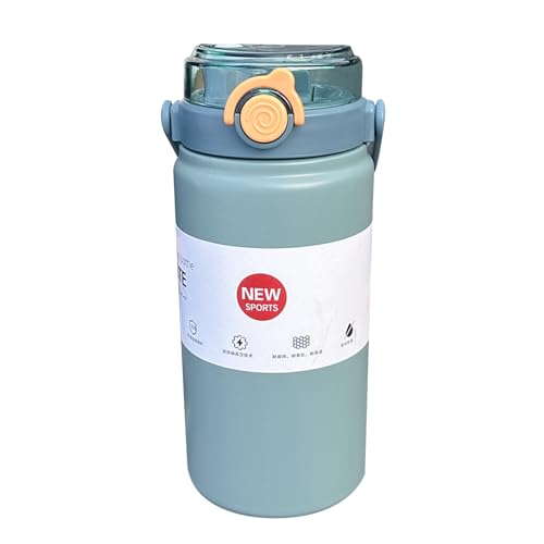 Raypontia Termo Aislante,Termo Deportivo - Jarra Térmica Antifugas Para Deportes Gimnasio Viajes Escuela Senderismo Running