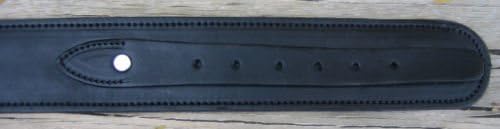 Miniatura 2 de Black Deluxe Cartucho GUNS4US Cinturón Cuero Genuino SASS Pistola Estilo 4445 Cal LC Ammo Loops Western Cowboy Gun Pistola, Negro -