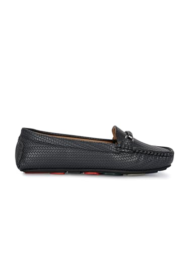 Image of EL PASO Faux Leather Stylsh Loafers for Women & Girls