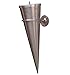 Produktbild Fackel Wandfackel Bodenfackel Gartenfackel Feuerfackel Cylinder komplett aus Edelstahl im Srm-Design/Höhe: 65cm Durchmesser oben: 28,5 cm/inklusive Zubehör