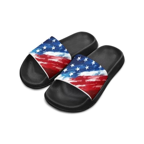 Image of Slides for Boys Girls Quick Drying Kids Slides Sandals Non-Slip