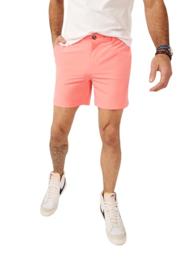 Image of Chubbies Everywear Men's Shorts - Mens Shorts Casual 6in Inseam, Elastic Waist, Water-Resistant, Zipper Pocket