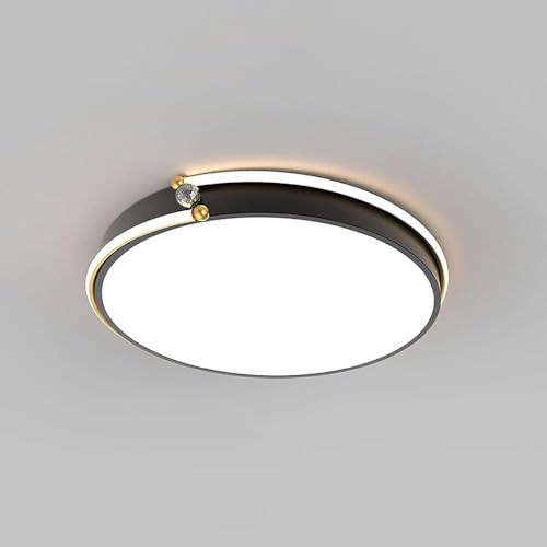 Plafonnier LED économie d'énergie à intensité variable et 3 couleurs