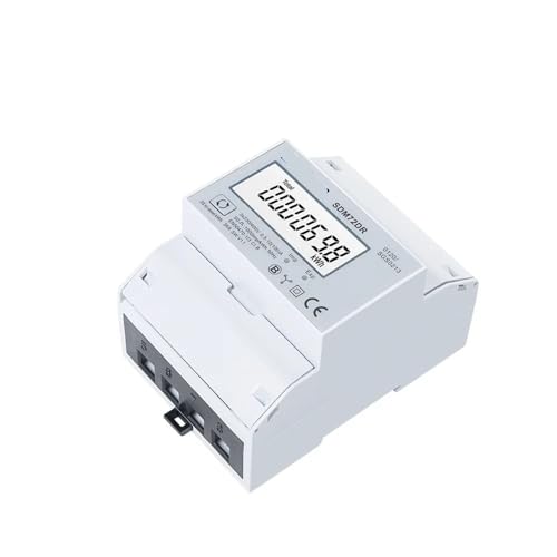 3 Phase 4 Wire Energy Meter, SDM72DR MID,10(100) A, 220/230V, Reset Function; Total Energy Partial Energy Total Power,