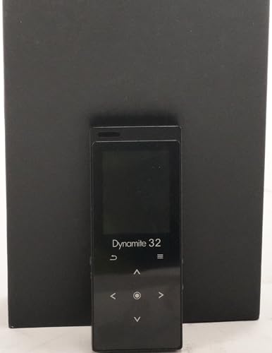 Samvix Dynamite 32GB Kosher MP3 Player with Bluetooth, Touchscreen, and Voice Recorder (Black)