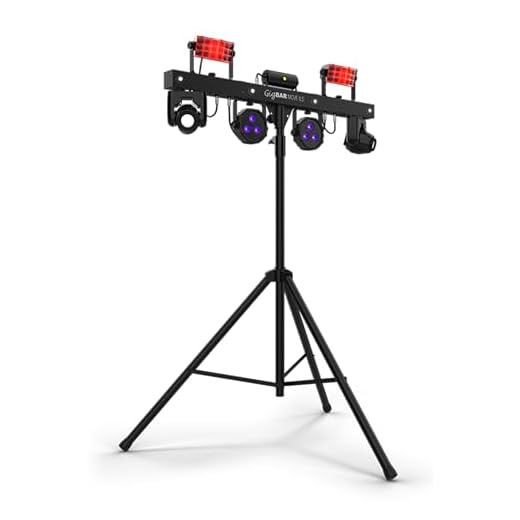 Chauvet DJ GigBAR MOVE 5-in-1 Lighting System with Wireless Earbuds