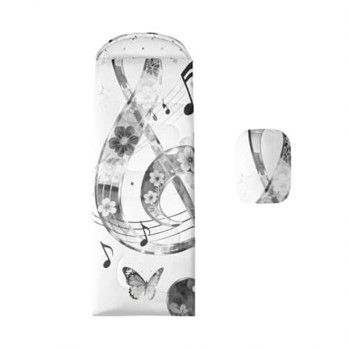 Bolsa de Dormir Erosebridal Drum Kit Rock Music para Camping con Saco de Compresión miniatura 1