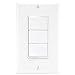 Air King AKS3 Rocker Style 3-Function Switch, White