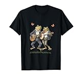 Photo Gallery frogs playing guitar cottagecore aesthetic maglietta Photo Gallery frogs playing guitar cottagecore aesthetic maglietta