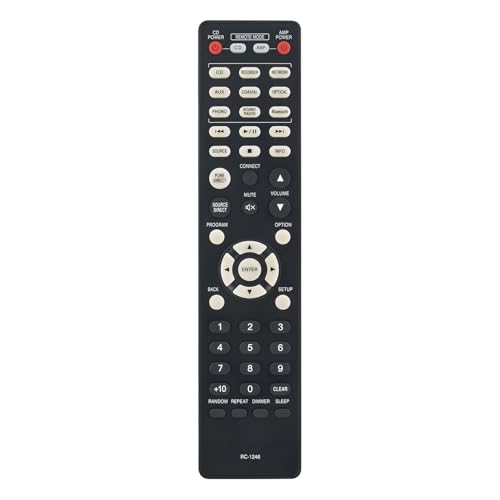 Télécommande de rechange DENON PMA-900NE DCD-900NE avec contrôle total hi-fi RC-1246