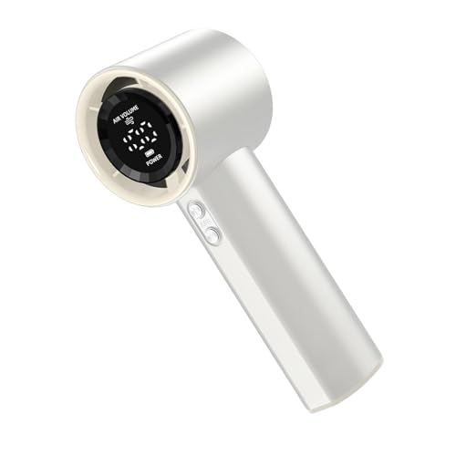 Image of Handheld Fan Mini Fan Powerful Personal Fan for Summer Travel Outdoor Sports White | Home & Garden | Home Improvement | Heating, Cooling & Air | Portable Fans